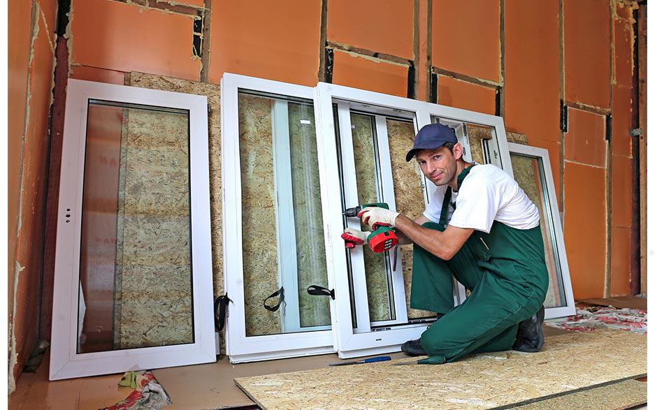 pose de vitrine Garches